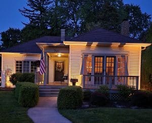 landscape lighting for home security