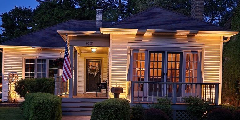 permanent outdoor lighting in kenilworth, porch lighting in kenilworth, kenilworth permanent outdoor lighting