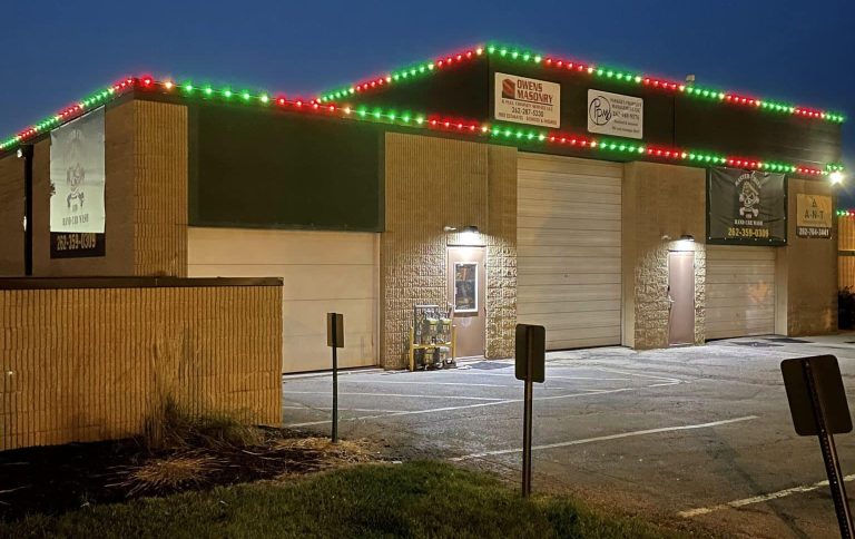 exterior commercial lighting in whitefish bay, whitefish bay exterior commercial lighting, parking lot lighting in whitefish bay