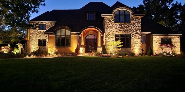 Landscape Lighting in Brookfield, Brookfield landscape lighting, landscape lighting company in Brookfield
