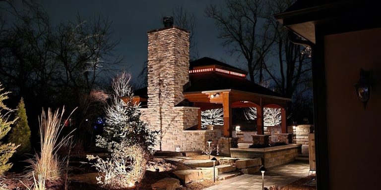 Landscape Lighting in Brookfield, Brookfield landscape lighting, landscape lighting company in Brookfield