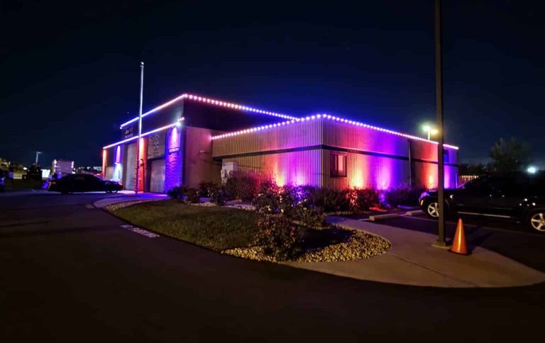 commercial outdoor lighting in delafield, delafield business lighting, outdoor lighting for businesses in delafield