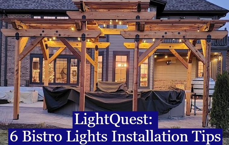 Bistro Lights in Pleasant Prairie Wisconsin Bistro Lights Install in Pleasant Prairie Wisconsin