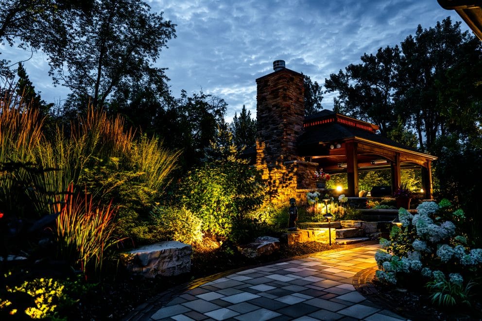 Outdoor Lighting Design in Winnetka, Outdoor Lighting Design in Glenview, Outdoor Lighting Design in Lake Forest