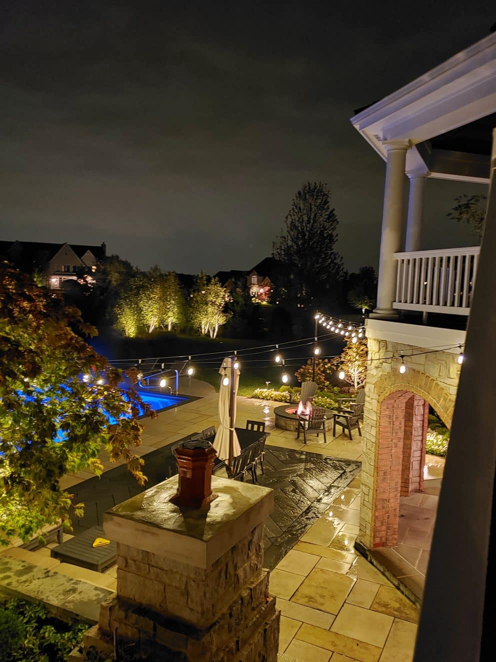 Outdoor Lighting Design in Winnetka, Outdoor Lighting Design in Glenview, Outdoor Lighting Design in Lake Forest