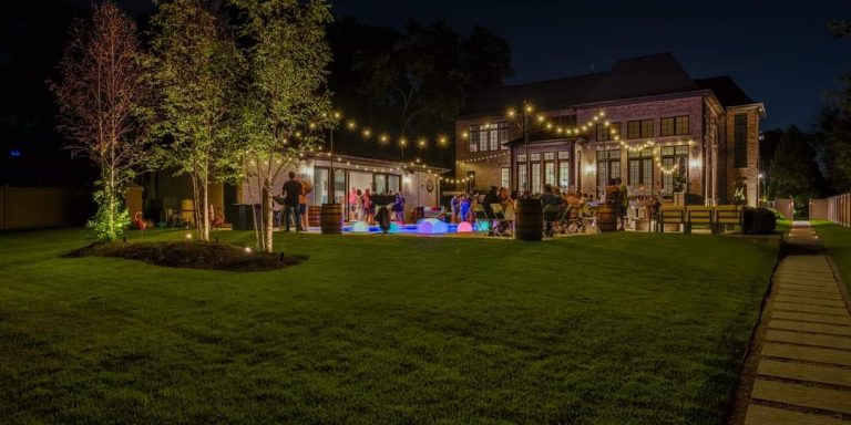 Outdoor lighting design in Barrington, landscape lighting Barrington IL, LED outdoor lighting Barrington IL